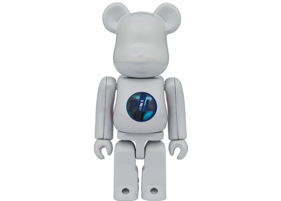 Bearbrick PiL 100% &amp; 400% Set Chrome Ver.