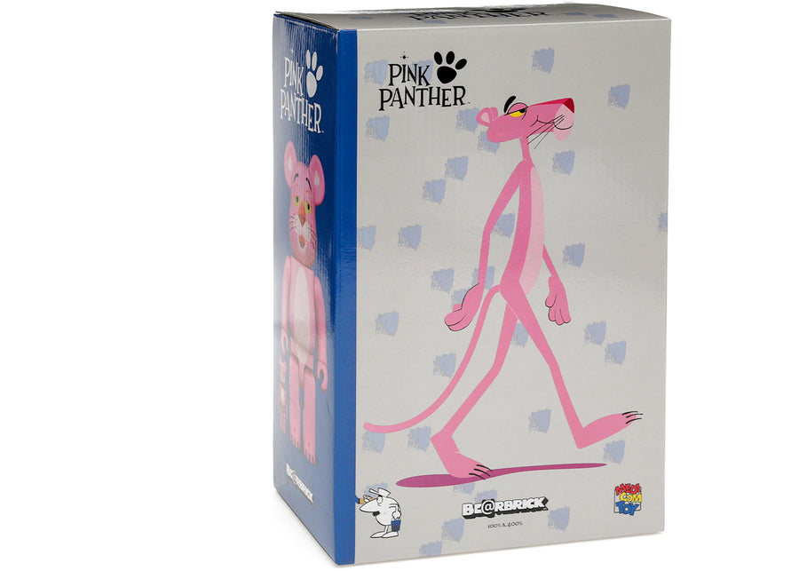 Bearbrick Pink Panther 100% & 400% Set