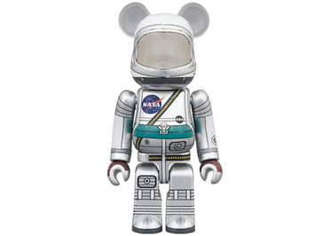 Bearbrick Project Mercury Astronaut 100% & 400% Set