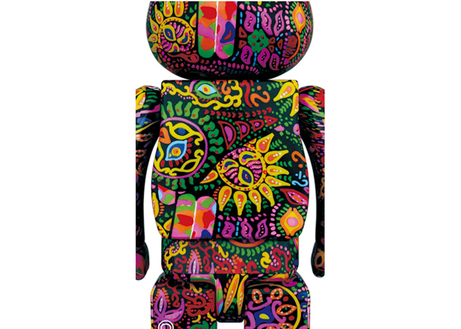 Bearbrick Psychedelic Paisley 1000% Multi