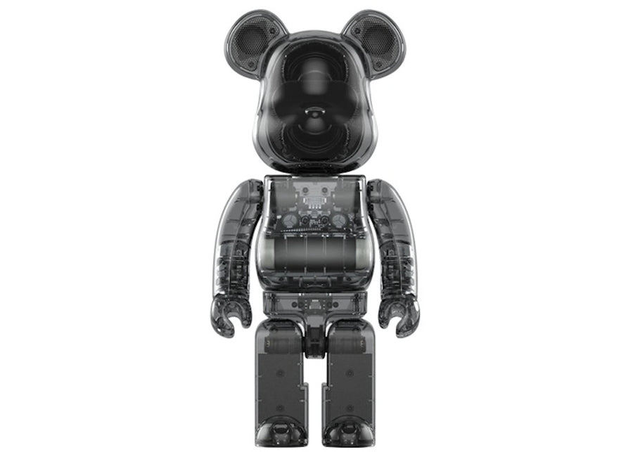 Enceinte portable Bearbrick Rinaro Audio 400% couleur fumée