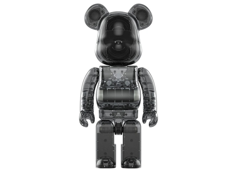 Bearbrick Rinaro Audio 400% Portable Speaker Smoke