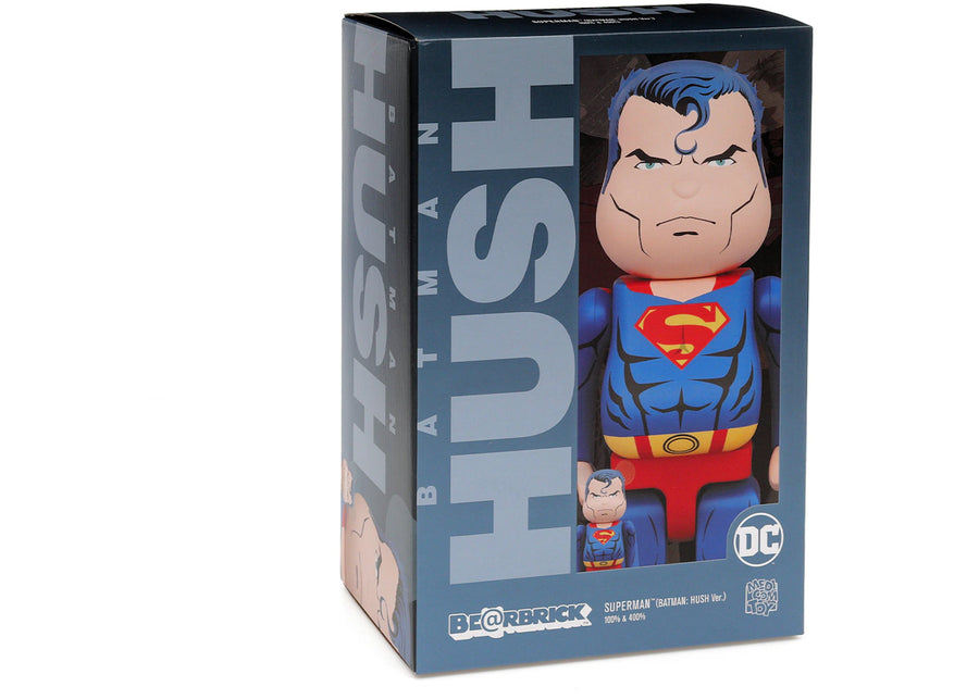 Bearbrick Superman (Batman: Hush Ver.) 100% & 400% Set