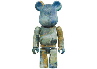 Bearbrick Van Gogh (Country Road in Provence by Night) 100% & 400% Set