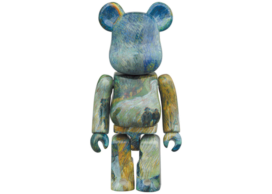 Bearbrick Van Gogh (Country Road in Provence by Night) 100% & 400% Set