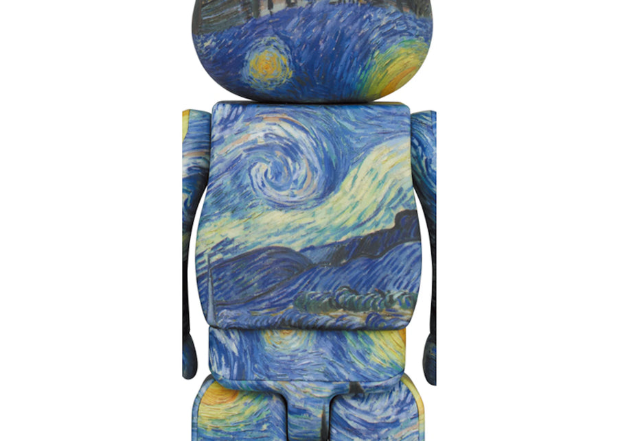 Coffret Bearbrick Vincent van Gogh La Nuit étoilée 100 % et 400 %