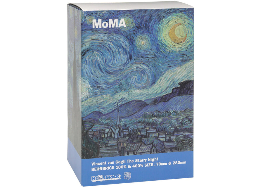 Coffret Bearbrick Vincent van Gogh La Nuit étoilée 100 % et 400 %
