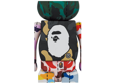 Bearbrick x BAPE 28th Anniversary Camo #4 400%