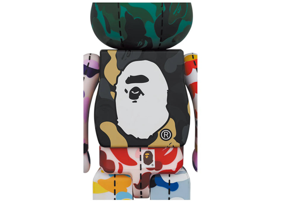 Bearbrick x BAPE 28th Anniversary Camo #4 400%