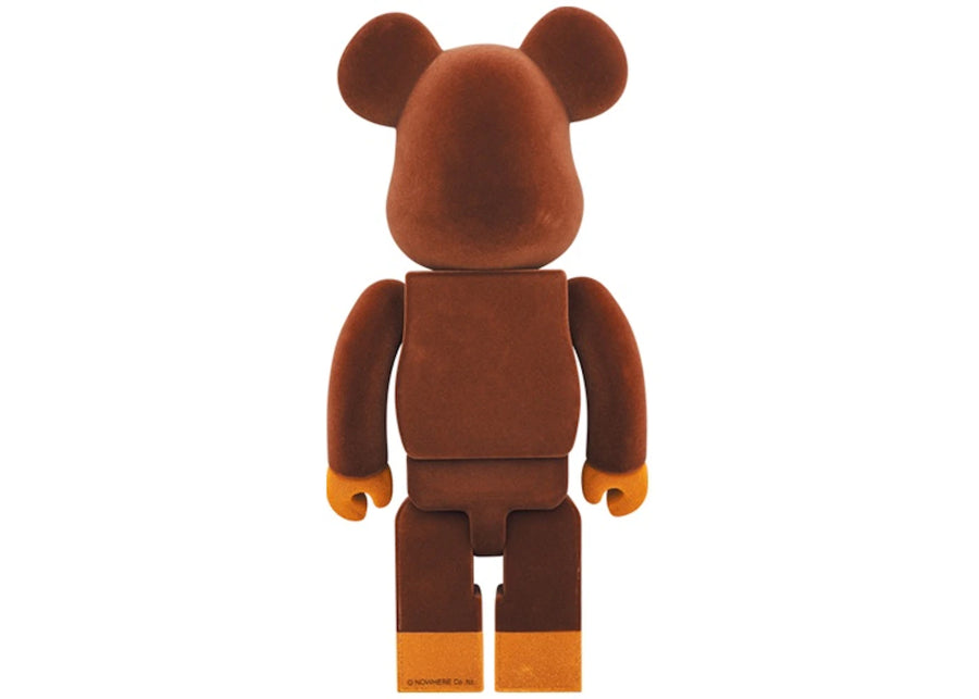 Bearbrick x Bape Baby Milo Flocky Ver. 100% & 400% Set