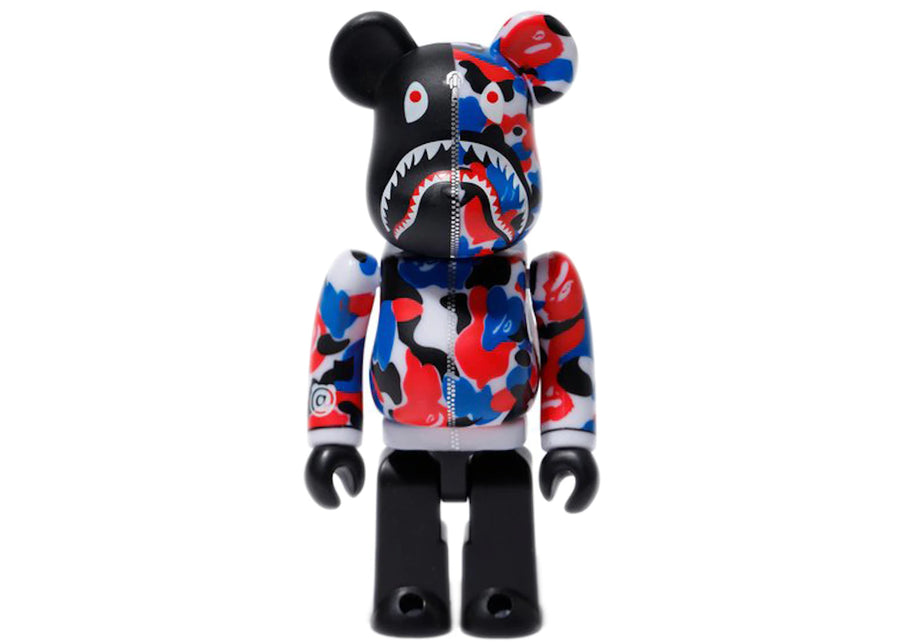 Bearbrick x Bape Shark London Store 100% & 400% Set