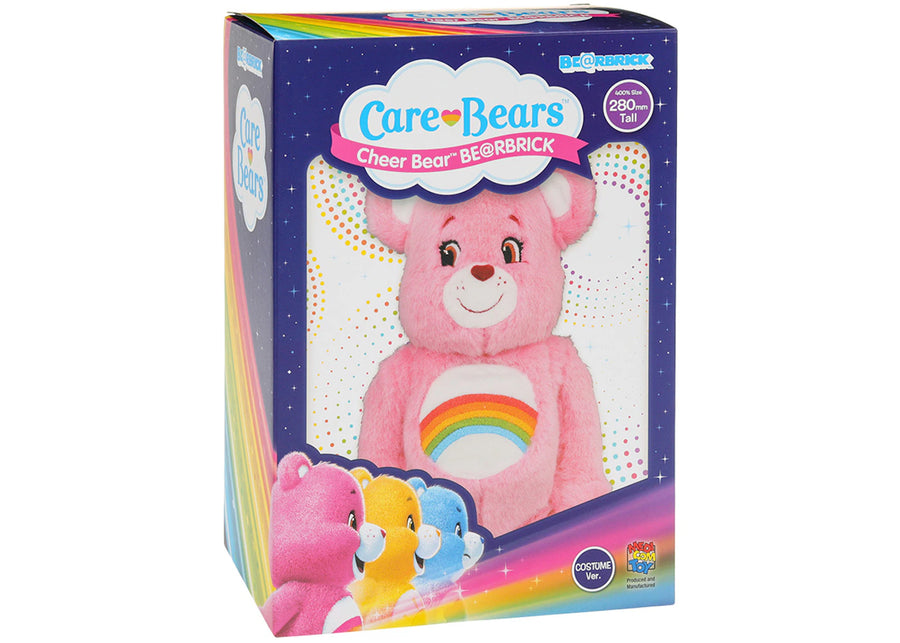 Bearbrick x Care Bears Cheer Bear Costume Ver. 400% Pink