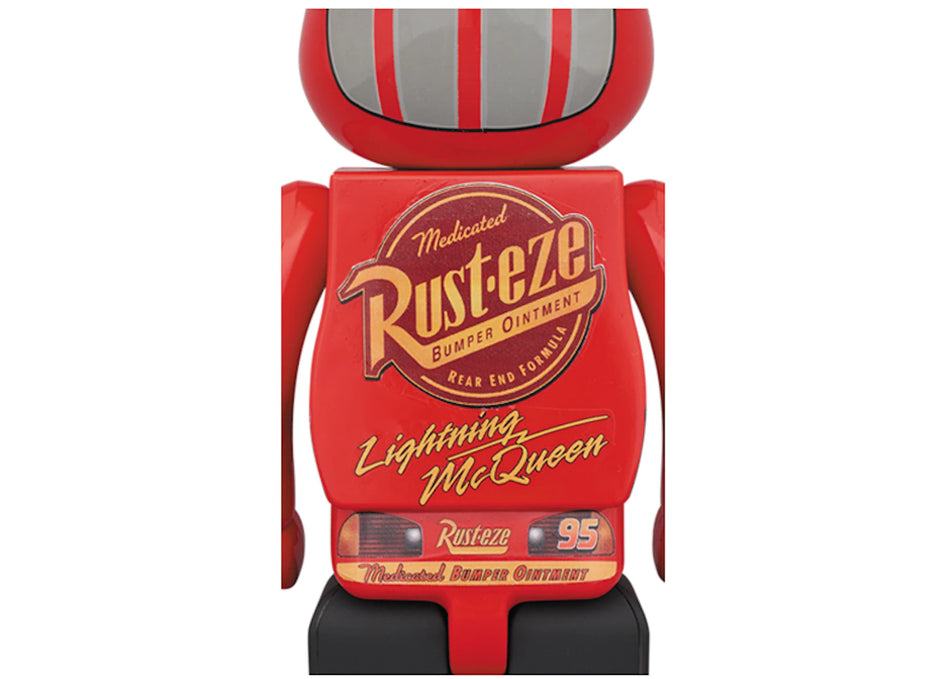 Bearbrick x Disney Pixar Lightning McQueen 1000% Red