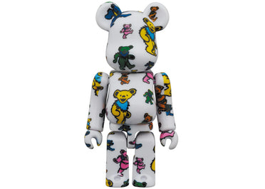 Bearbrick x Grateful Dead (Dancing Bear) 100% & 400% Set