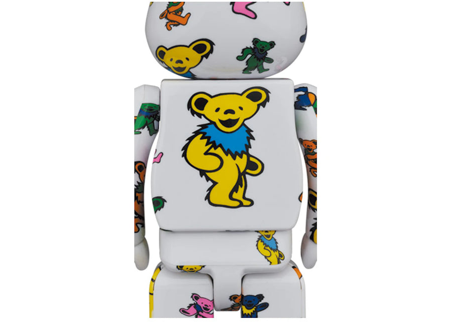 Bearbrick x Grateful Dead (Dancing Bear) 100% & 400% Set