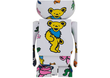 Bearbrick x Grateful Dead (Dancing Bear) 1000%