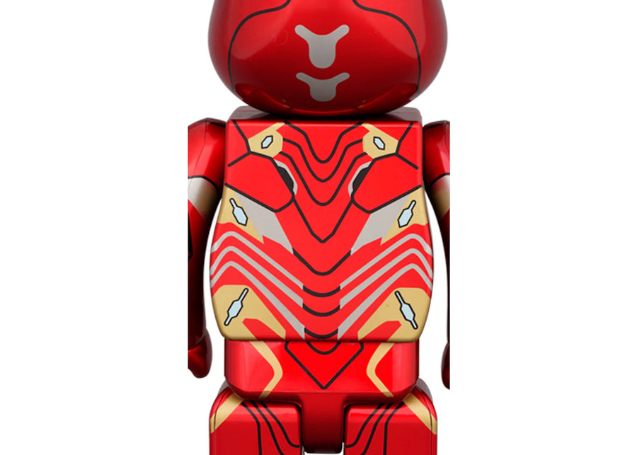 Bearbrick x Marvel Iron Man Mark 50 100% & 400% Set