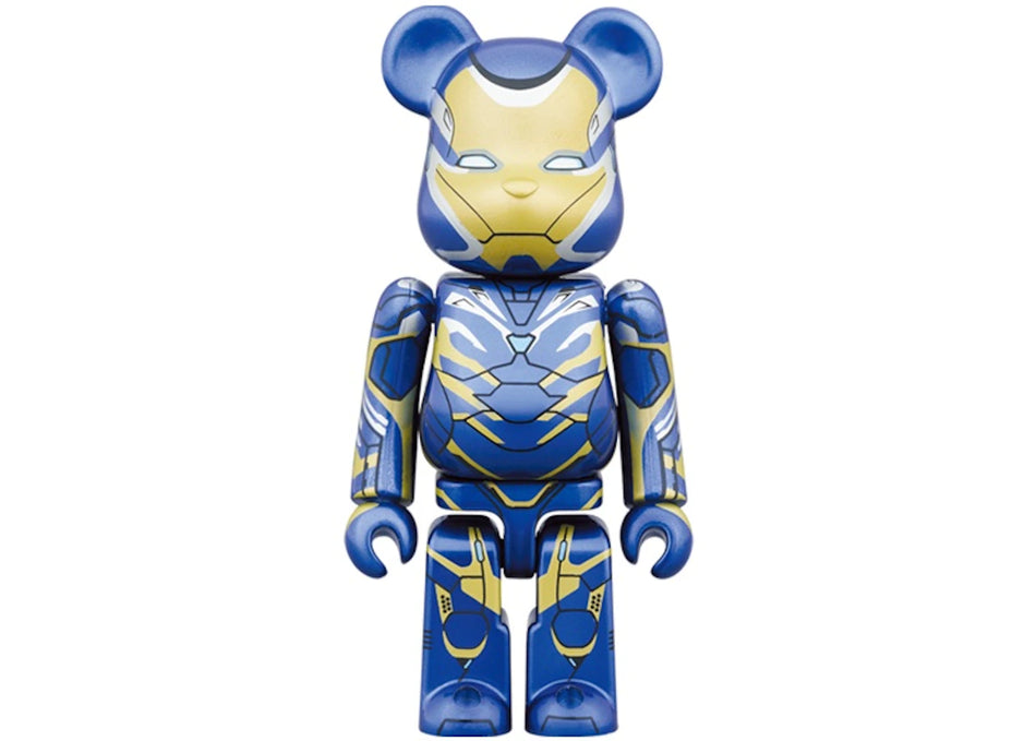 Bearbrick x Marvel Iron Man Rescue Suit 100% & 400% Set
