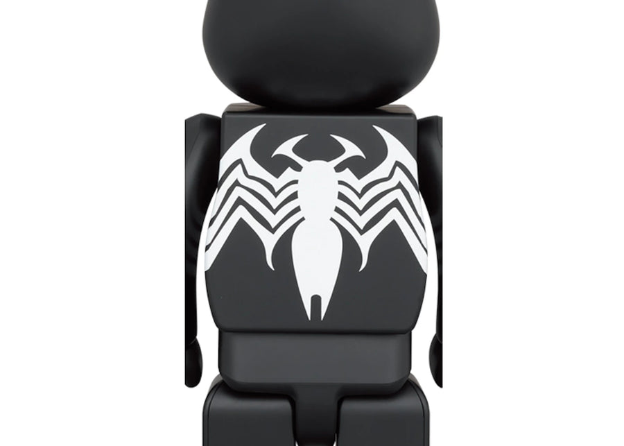 Ensemble Bearbrick x Marvel Spider-Man Costume Noir 100 % et 400 %