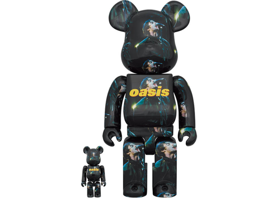 Bearbrick x Oasis Knebworth 1996 (Liam Gallagher) 100% &amp; 400% Set