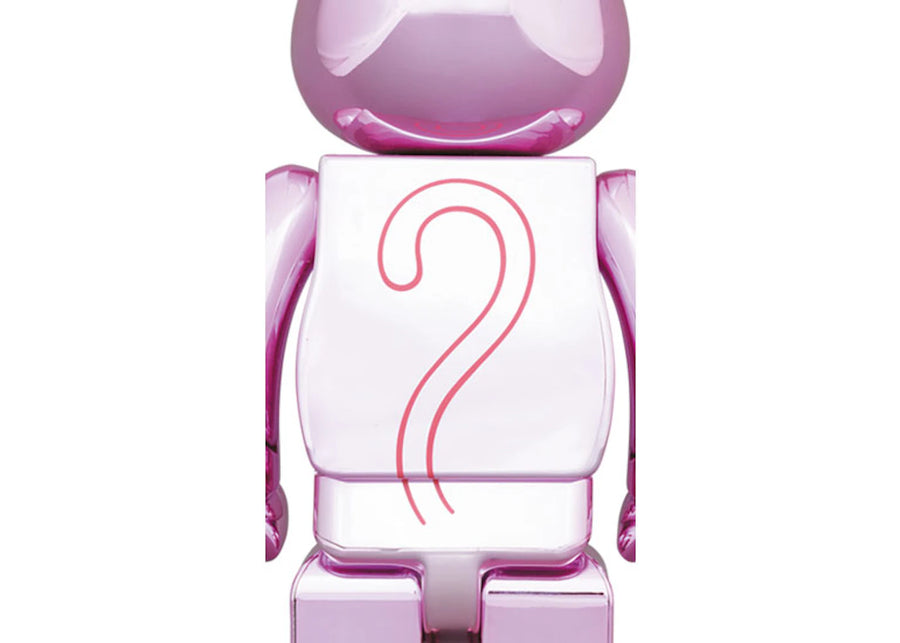 Bearbrick x Pink Panther 100% &amp; 400% Set Chrome Ver.