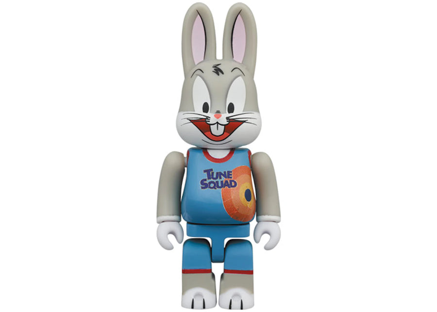 Bearbrick x Space Jam: A New Legacy Rabbrick Bugs Bunny 100% &amp; 400% Set Grey