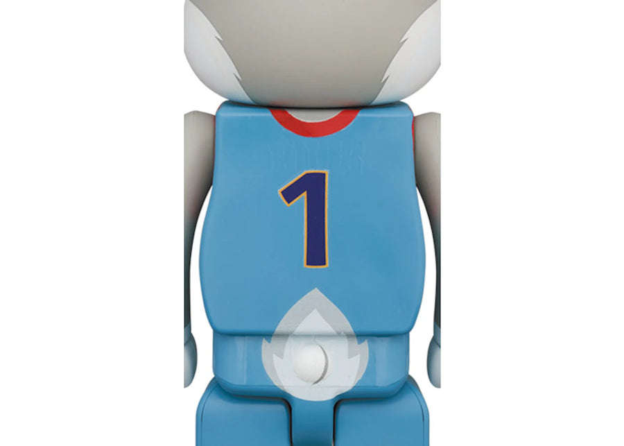 Bearbrick x Space Jam: A New Legacy Rabbrick Bugs Bunny 100% &amp; 400% Set Grey