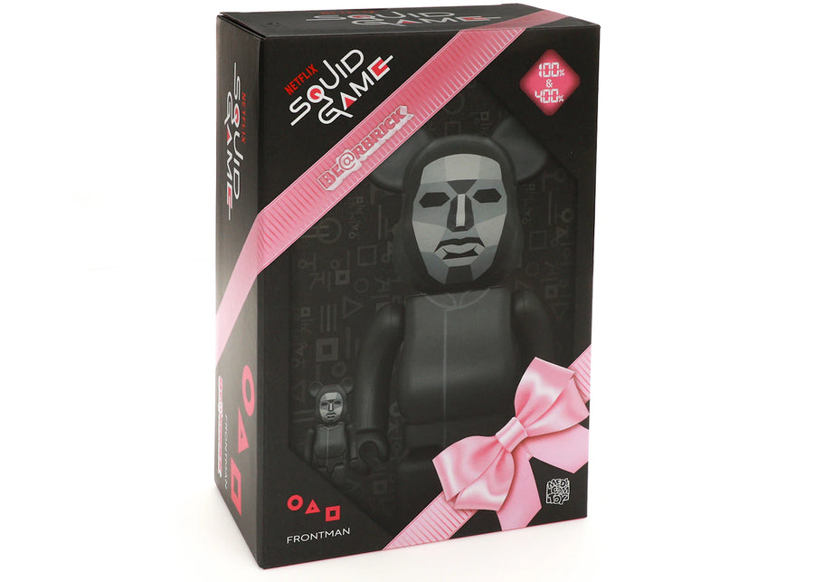 Ensemble Bearbrick x Squid Game Front Man 100 % et 400 %