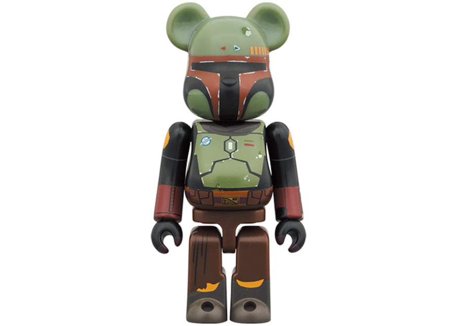 Bearbrick x Star Wars Boba Fett (Armure récupérée) - Set 100 % et 400 %
