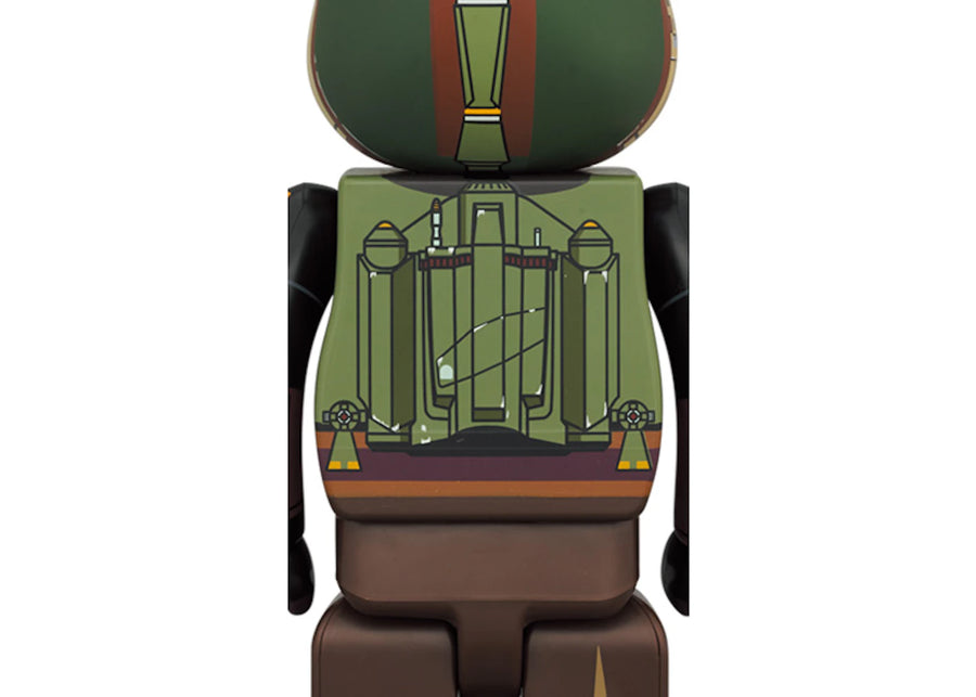 Bearbrick x Star Wars Boba Fett (Armure récupérée) - Set 100 % et 400 %