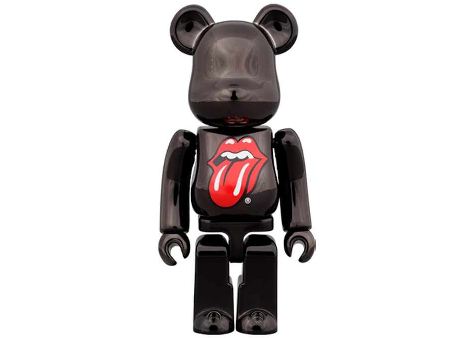 Bearbrick x The Rolling Stones Lips & Tongue 100% & 400% Set