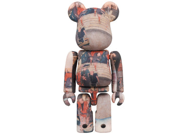 Bearbrick x Tokyo National Museum Hiroshige Utagawa (Fifty-three Stations of the Tokaido) Nihonbashi 100% & 400% Set