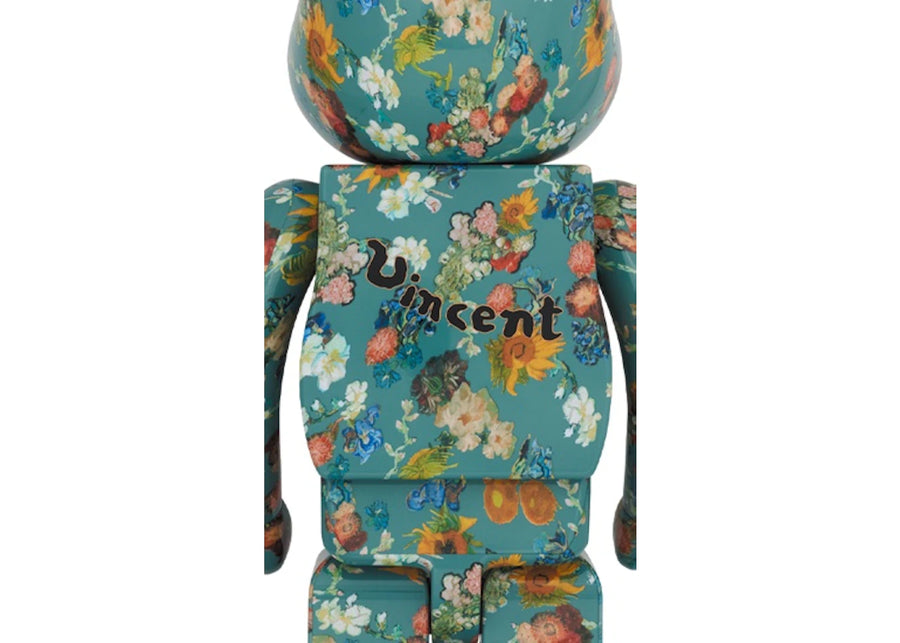 Bearbrick x Musée Van Gogh Motif Floral 50e anniversaire 1000%