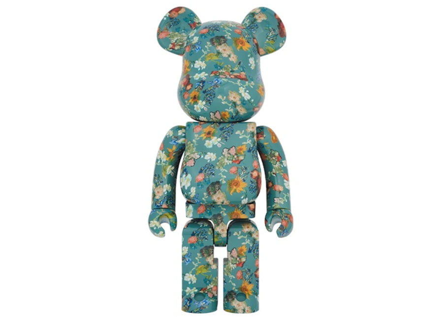 Bearbrick x Musée Van Gogh Motif Floral 50e anniversaire 1000%