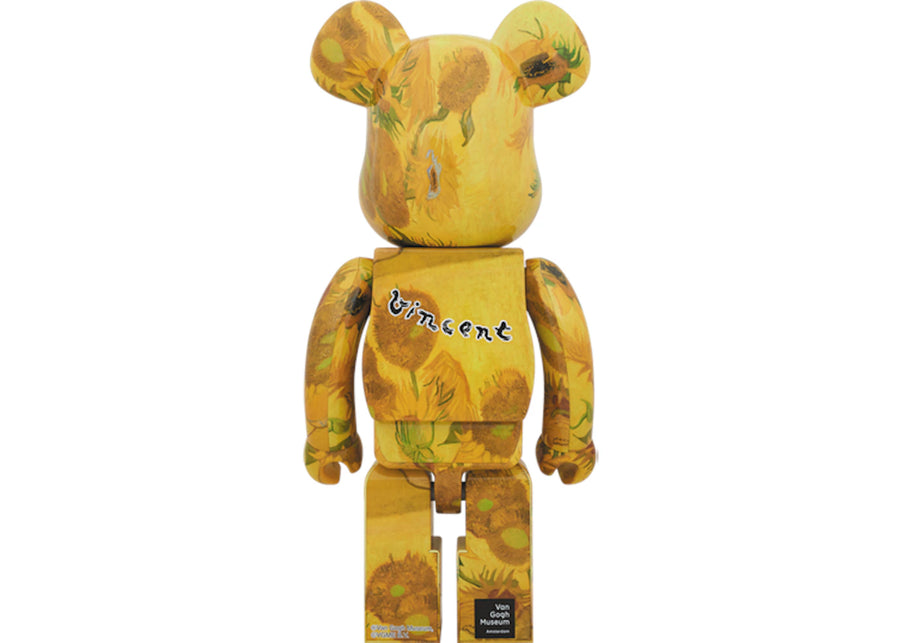Tournesols Bearbrick x Musée Van Gogh 1000% Jaune