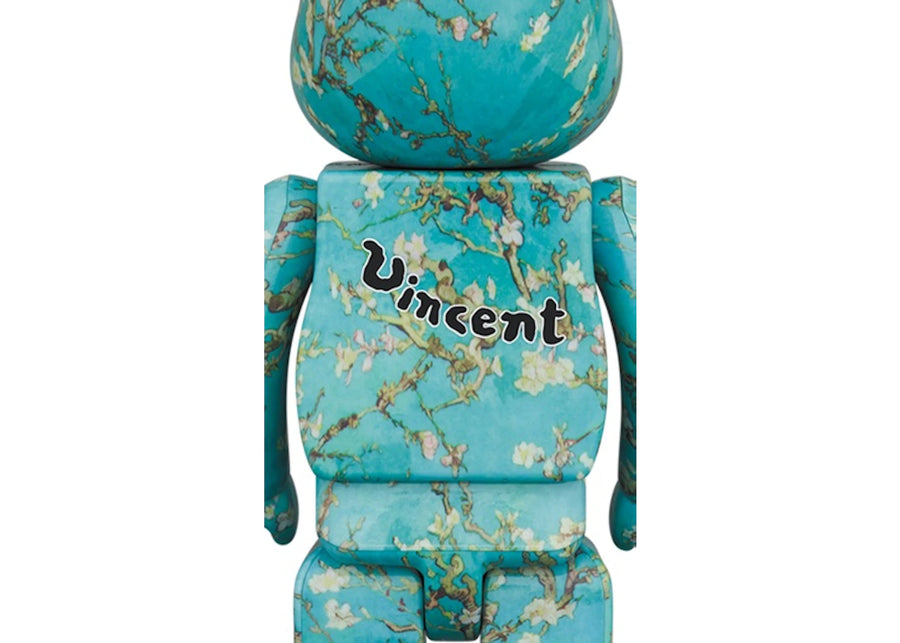Bearbrick x Musée Van Gogh - Coffret Van Gogh (Amandier en fleurs) 100 % et 400 %