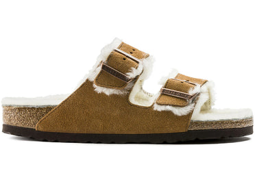 Birkenstock Arizona Shearling Suede Mink