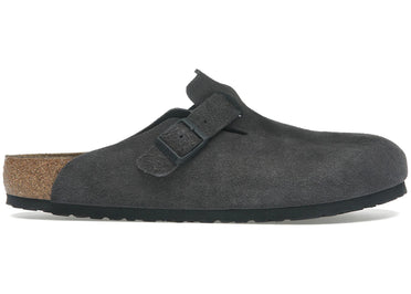 Birkenstock Boston Suede Velvet Grey
