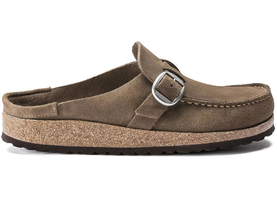 Birkenstock Buckley Suede Gray Taupe