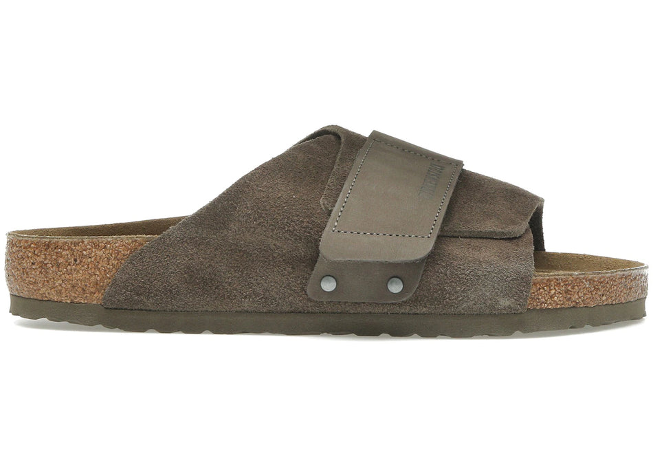 Birkenstock Kyoto Nubuck-Suede Concrete Gray