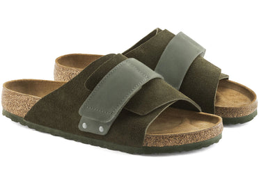 Birkenstock Kyoto Suede Thyme Green
