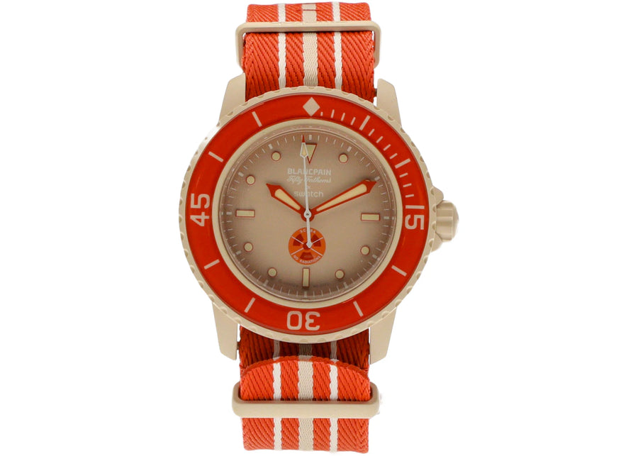 Blancpain x Swatch Scuba Fifty Fathoms Océan Arctique SO35N100