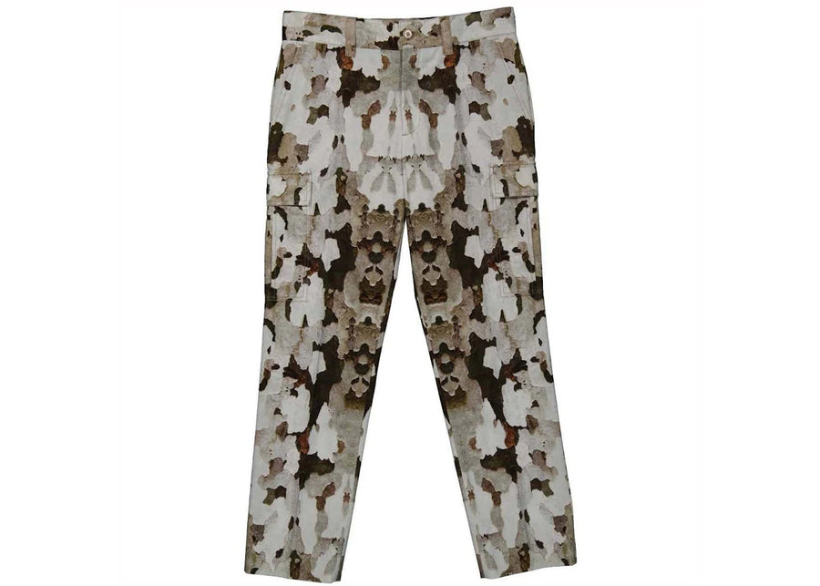 Pantalon cargo Burberry imprimé camouflage couleur miel
