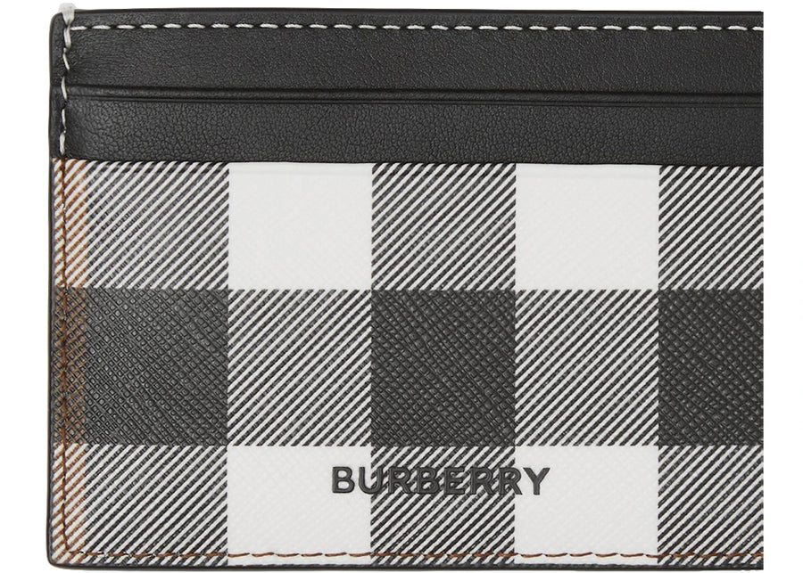 Étui à cartes Burberry Check (7 emplacements) Marron foncé