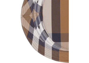 Bob Burberry en toile de coton à carreaux marron bouleau