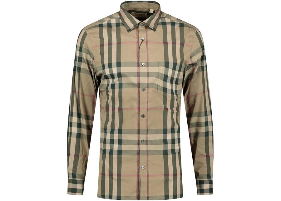 Burberry Classic Check Shirt Pebble