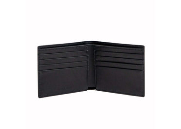 Portefeuille Burberry à imprimé coordonnées, noir et blanc