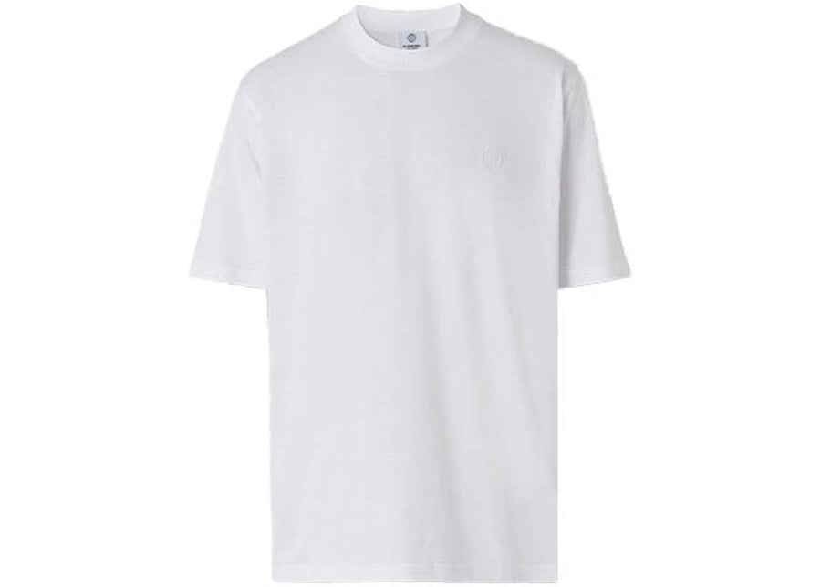 T-shirt Burberry en coton blanc à col rond