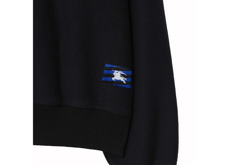 Sweat-shirt Burberry en coton noir