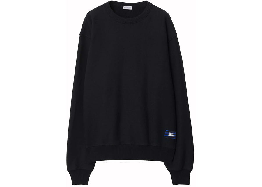 Sweat-shirt Burberry en coton noir